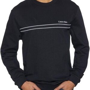Calvin Klein Men's Black Crewneck Sweatshirt